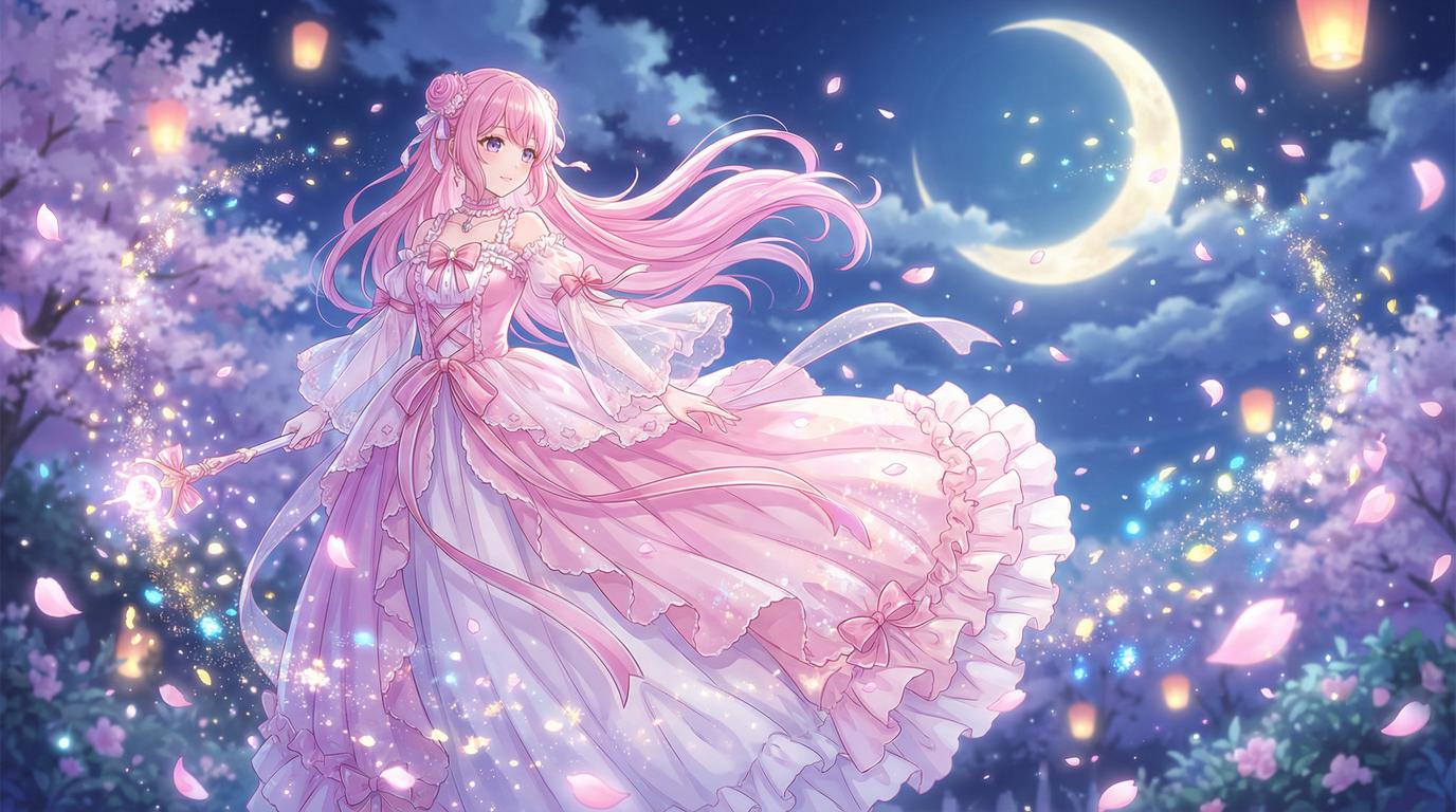 色虎动漫-月光魔法少女