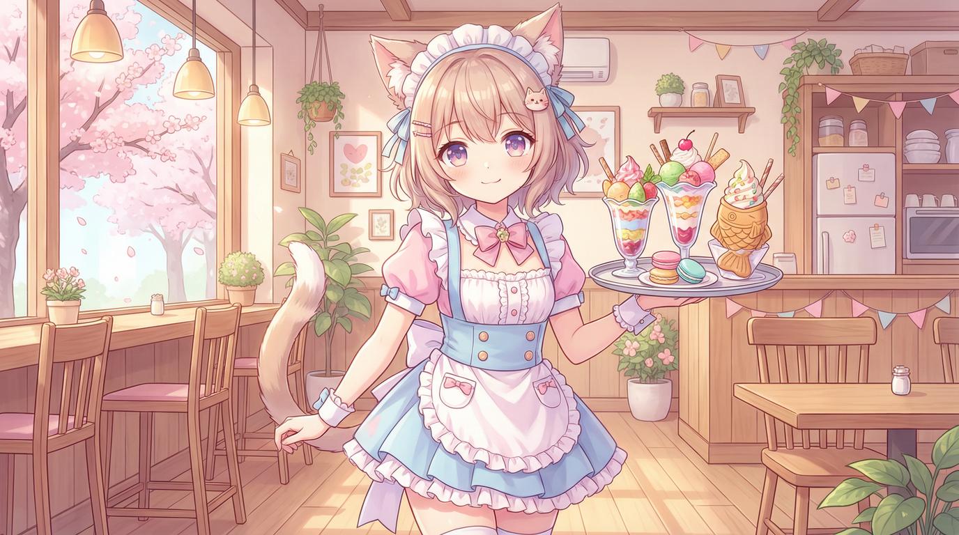 色虎动漫-猫耳甜心